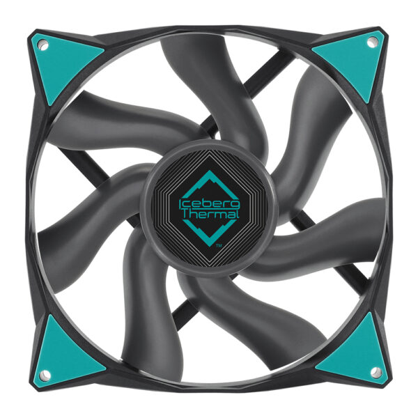 IceGALE Xtra Carcasa del ordenador Ventilador 14 cm Negro 1 pieza(s)