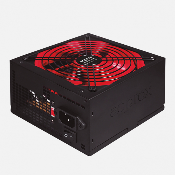 FUENTE ALIM. GAMING ATX 800W unidad de fuente de alimentación 20+4 pin ATX Negro, Rojo