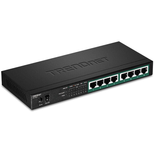 TPE-TG83 switch No administrado Gigabit Ethernet (10/100/1000) Energía sobre Ethernet (PoE) Negro