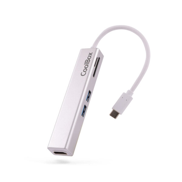 MINIDOCK LITE USB-C ALUMINIO HDMI/3XUSB3.0/SD/MICROSD