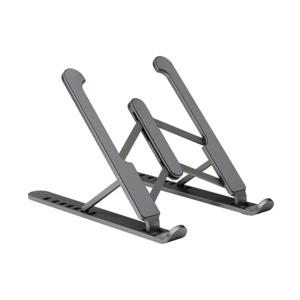 Soporte De Sobremesa Ajustable Para Portatil / Tablet, Gris Oscuro