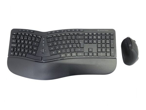 ORAZIO02ES teclado Ratón incluido Oficina RF inalámbrico QWERTY Español Negro