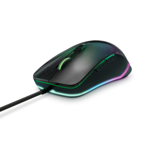 ESG M3 Neon ratón Juego mano derecha USB tipo A Óptico 7200 DPI