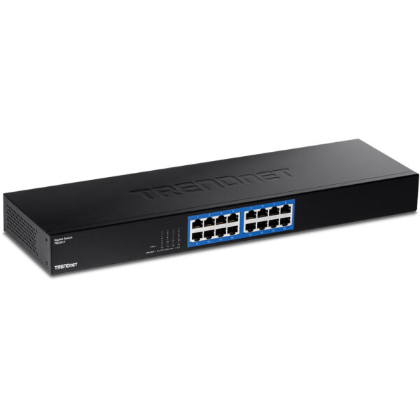 TEG-S17 switch Gigabit Ethernet (10/100/1000) Negro