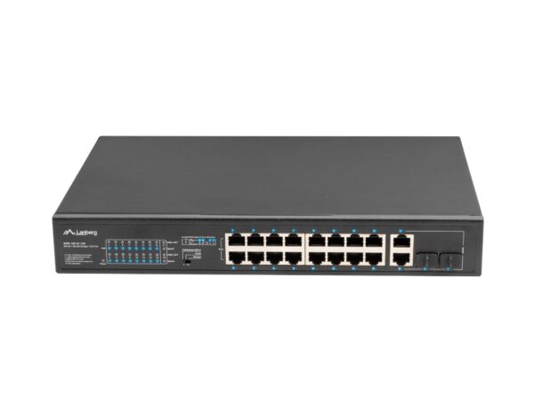 RSFE-16P-2C-150 switch No administrado Gigabit Ethernet (10/100/1000) Energía sobre Ethernet (PoE) 1U Negro