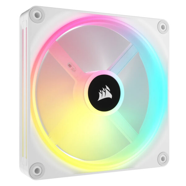 iCUE LINK QX140 RGB Carcasa del ordenador Ventilador 14 cm Blanco 1 pieza(s)