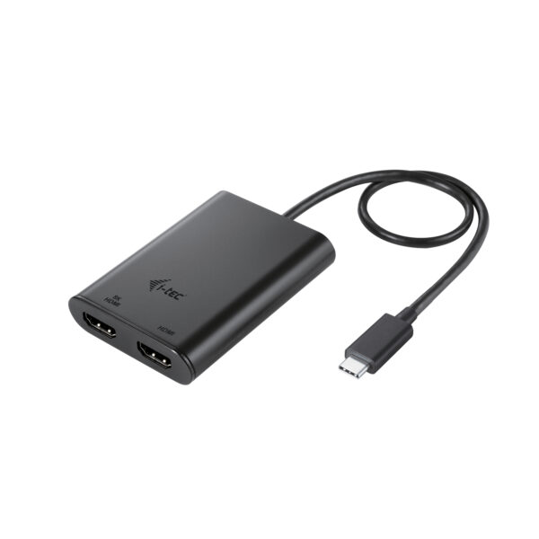USB-C Dual 4K/60Hz (single 8K/30Hz) HDMI Video Adapter