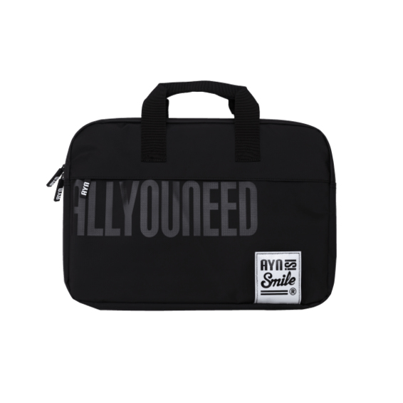 Maletín Portátil hasta 15.6" Tarpaulin AKIRA Black