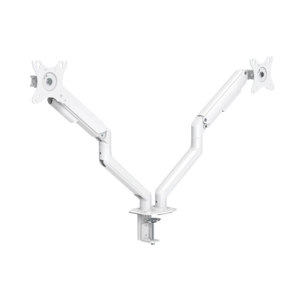 DB4132TNR-W soporte para monitor 81,3 cm (32") Abrazadera/Atornillado Blanco