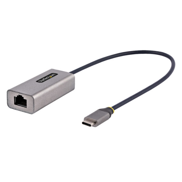 Adaptador USB-C a Ethernet - Adaptador USB 3.0 de Red Ethernet Gigabit 10/100/1000 Mbps - Adaptador USB Tipo C a RJ45 Ethernet - Cable de 30cm Incorporado - sin Controladores