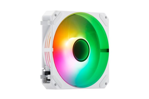 Gaming Ventilador Arclight 2.0 Pack 3 en 1 Blanco, Iluminación ARGB y Capacidad de Conectarlos en Serie (Clic&Go)