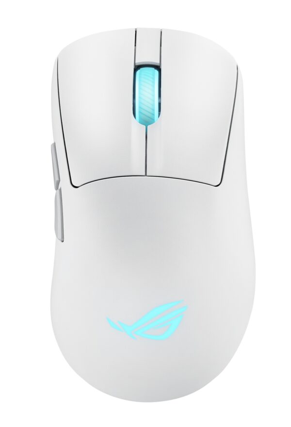 ROG Keris II Origin WHT ratón Juego mano derecha RF Wireless + Bluetooth + USB Type-A Óptico 42000 DPI