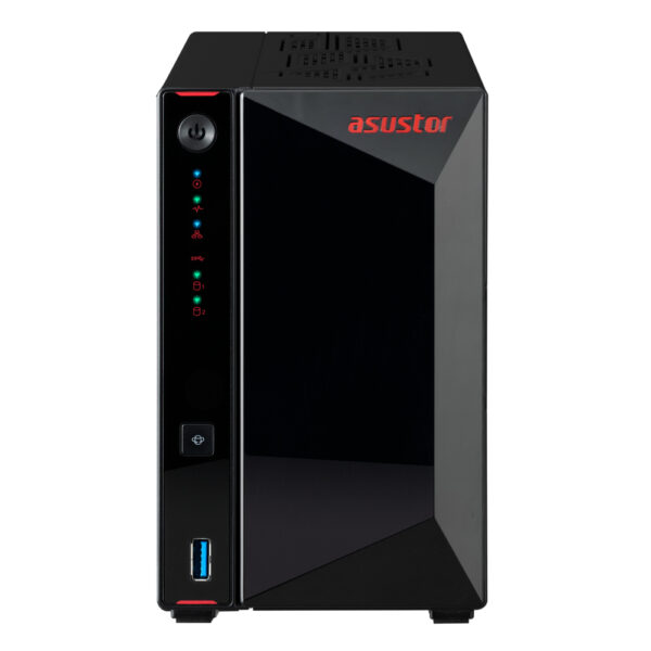 AS5402T servidor de almacenamiento NAS Intel® Celeron® N5105 4 GB DDR4 0 TB ADM Negro