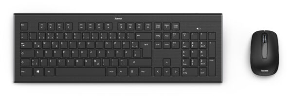 69182664 teclado Ratón incluido Hogar RF inalámbrico QWERTY Español Negro
