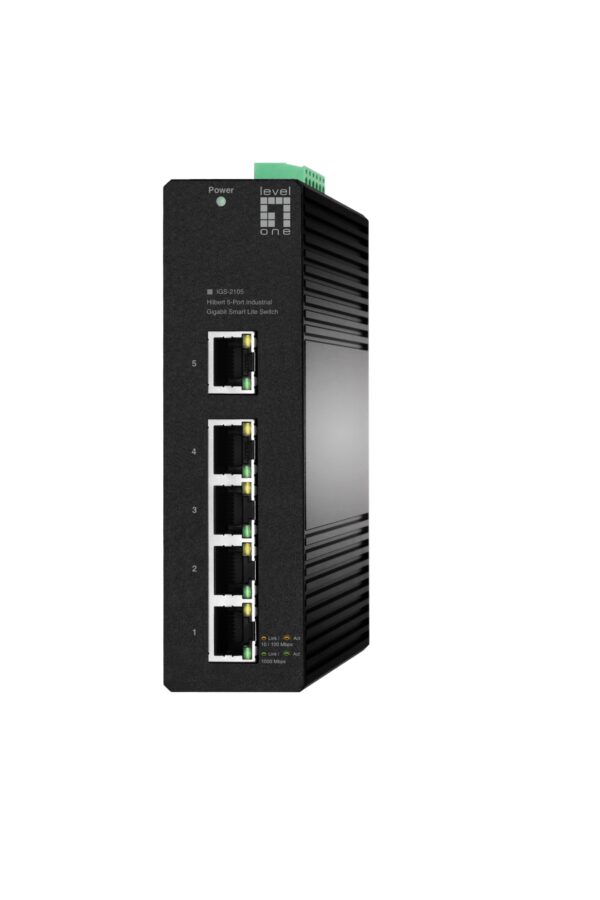 IGS-2105 switch Gestionado L2 Gigabit Ethernet (10/100/1000) Negro