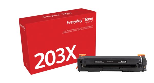 Everyday Toner EverydayNegro di Xerox compatibile con HP 203X (CF540X), Capacidad alta