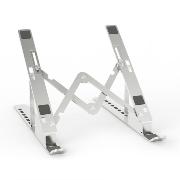 Soporte de Sobremesa Ajustable para Portatil / Tablet, Plata