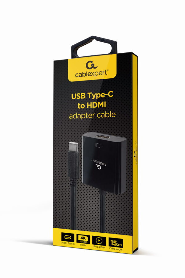 A-CM-HDMIF-04 Adaptador gráfico USB Negro