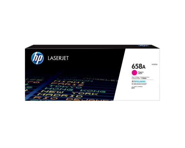 Cartucho de tóner Original LaserJet 658A magenta