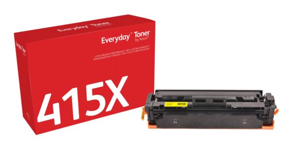 Everyday Toner EverydayAmarillo di Xerox compatibile con HP 415X (W2032X), Capacidad alta