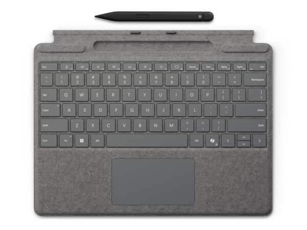 8X8-00175 teclado para móvil QWERTY Español Microsoft Cover port Platino