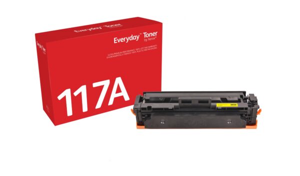Everyday Toner EverydayAmarillo di Xerox compatibile con HP 117A (W2072A), Capacidad estándar
