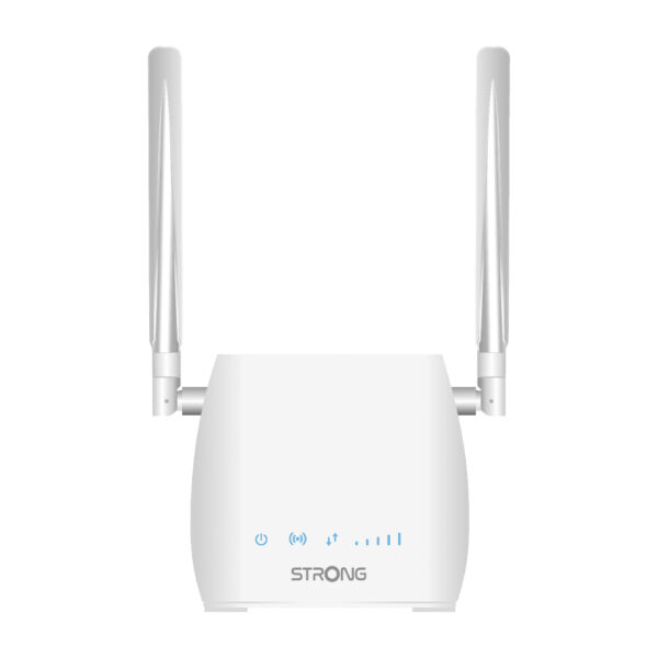 300M router inalámbrico Ethernet rápido Banda única (2,4 GHz) 4G Blanco