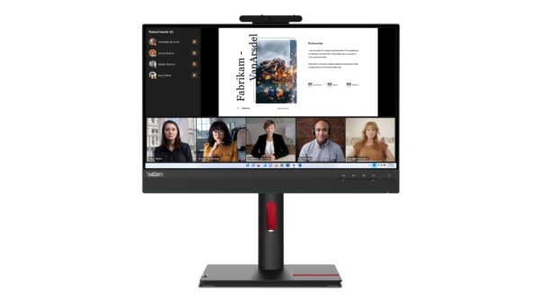 ThinkCentre Tiny-In-One 22 Gen 5 LED display 54,6 cm (21.5") 1920 x 1080 Pixeles Full HD Pantalla táctil Negro