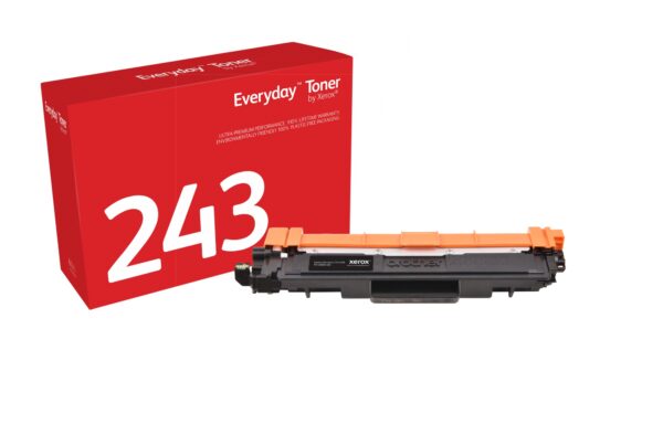 Everyday El tóner Everyday Negro de Xerox es compatible con Brother TN-243BK, Capacidad alta
