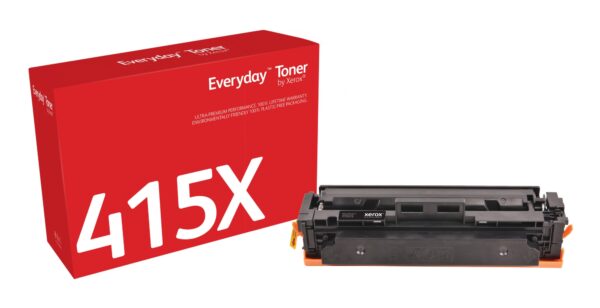 Everyday Toner EverydayNegro di Xerox compatibile con HP 415X (W2030X), Capacidad alta