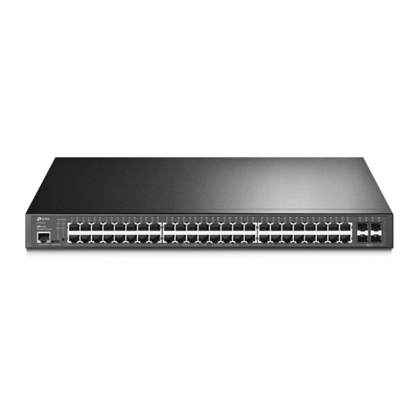 JetStream TL-SG3452P switch Gestionado L2/L3 Gigabit Ethernet (10/100/1000) Energía sobre Ethernet (PoE) 1U Negro