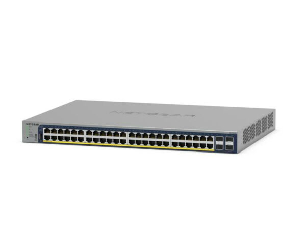 GS728TP Gestionado L2/L3/L4 Gigabit Ethernet (10/100/1000) Energía sobre Ethernet (PoE) Gris