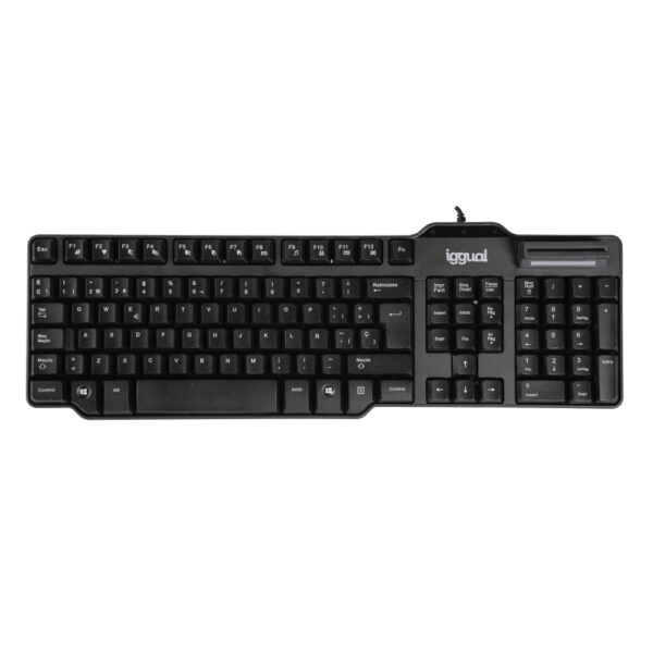 Teclado inteligente CK-ID-DNI SMART negro