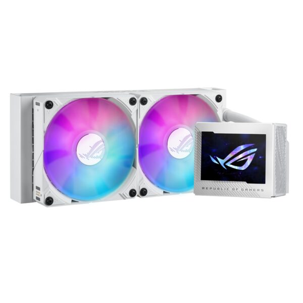 ROG RYUJIN III 240 ARGB White Edition Procesador Sistema de refrigeración líquida todo en uno 12 cm Blanco 1 pieza(s)