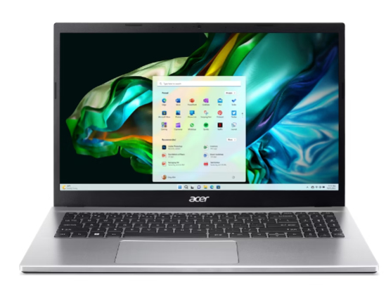 Aspire 3 A315-44P-R360 AMD Ryzen 7 5700U Portátil 39,6 cm (15.6") 16 GB DDR4-SDRAM 512 GB SSD Wi-Fi 6 (802.11ax) Windows 11 Home Plata