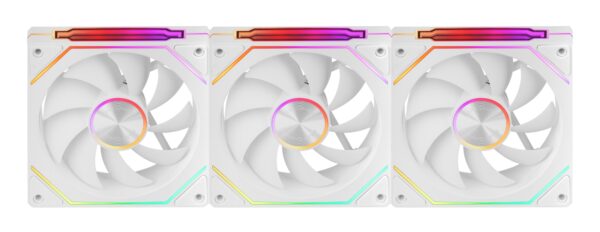 MF-LINKFINITYKIT2W Carcasa del ordenador Ventilador 12 cm Blanco 3 pieza(s)