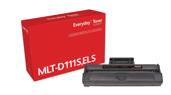 Everyday El tóner Everyday Mono de Xerox es compatible con Samsung MLT-D111S/ELS, Capacidad estándar