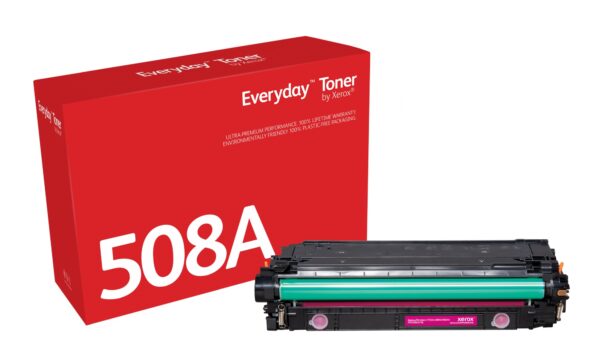 Everyday Toner EverydayMagenta di Xerox compatibile con HP 508A (CF363A), Capacidad estándar