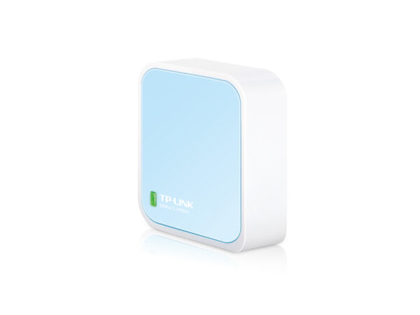 TL-WR802N router inalámbrico Ethernet rápido Banda única (2,4 GHz) Azul, Blanco