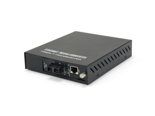 FVM-1101 convertidor de medio 100 Mbit/s 1310 nm Negro