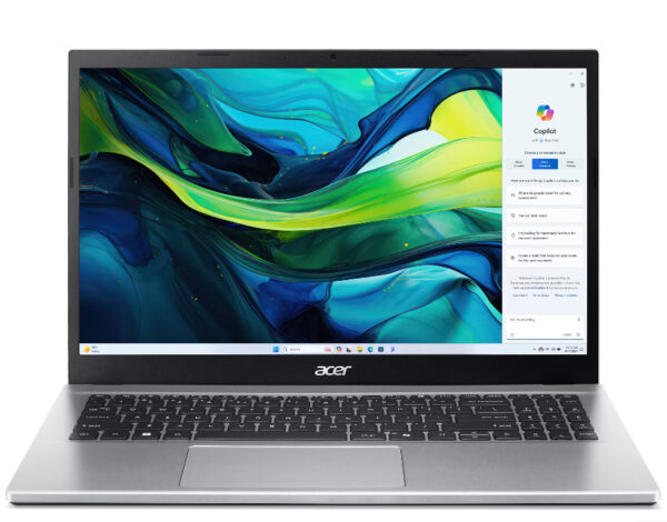 Aspire Go 15 AG15-42P-R0VD AMD Ryzen 7 5825U Portátil 39,6 cm (15.6") Full HD 32 GB DDR4-SDRAM 512 GB SSD Wi-Fi 6 (802.11ax) Plata