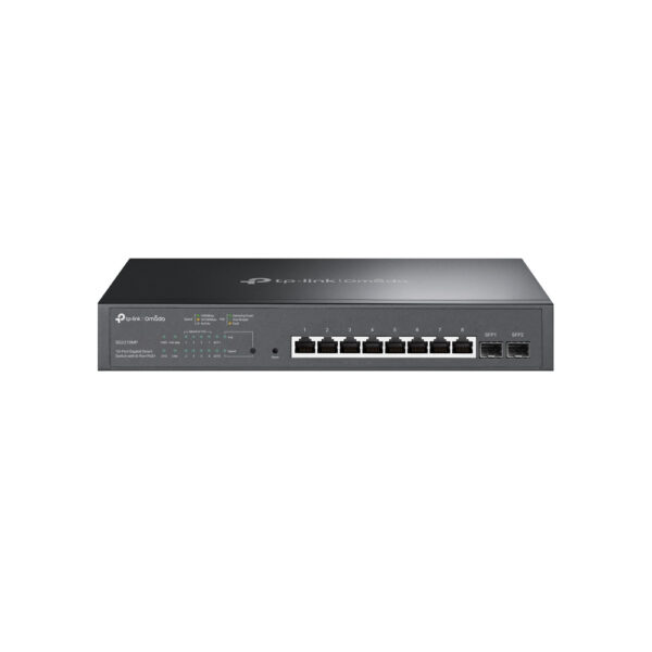 Omada TL-SG2210MP Gestionado L2/L2+ Gigabit Ethernet (10/100/1000) Energía sobre Ethernet (PoE) 1U Negro