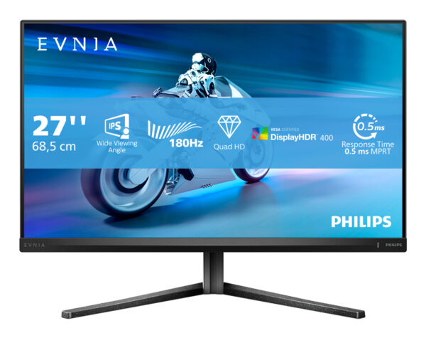 Evnia 5000 27M2N5500/00 pantalla para PC 68,6 cm (27") 2560 x 1440 Pixeles Quad HD LCD Negro
