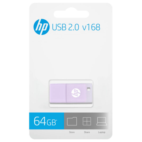 HP V168 unidad flash USB 64 GB USB tipo A 2.0 Rosa
