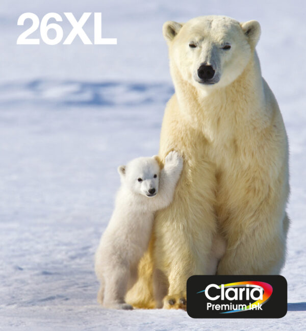Polar bear Multipack 4-colours 26XL EasyMail
