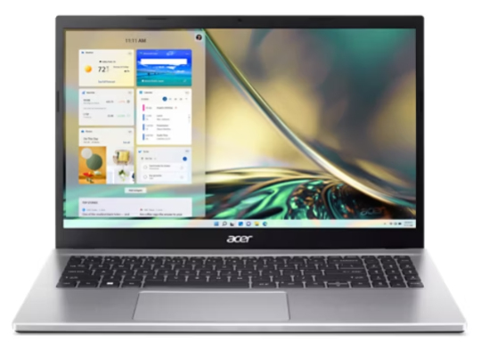 Aspire 3 A315-59-73NE Intel® Core i7 i7-1255U Portátil 39,6 cm (15.6") 16 GB DDR4-SDRAM 1 TB SSD Wi-Fi 6 (802.11ax) Windows 11 Home Plata