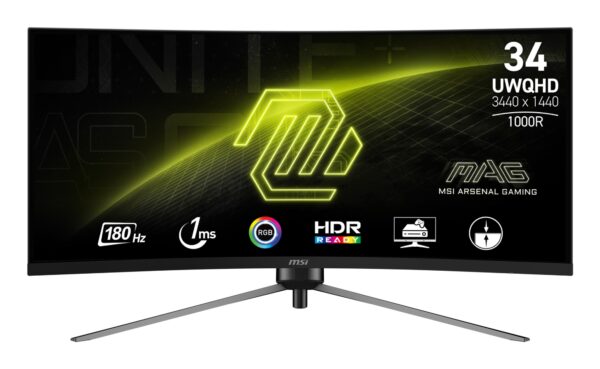 MAG 345CQR pantalla para PC 86,4 cm (34") 3440 x 1440 Pixeles UltraWide Dual Quad HD Negro
