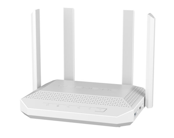 Hero Router Multi-Gigabit Wi-Fi 6 en malla AX3000 con un Smart Switch Gigabit de 4 puertos y 1 puerto Gigabit 2.5, puerto combinado SFP, puertos USB 2.0 y USB 3.0