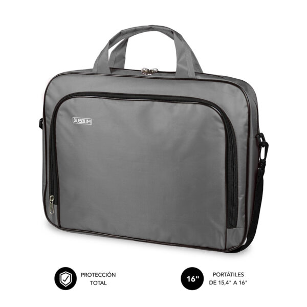 Maletín Ordenador Oxford Laptop Bag 15,4-16" Grey