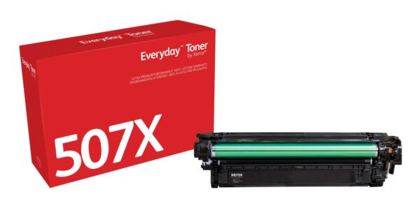 Everyday Toner EverydayNegro di Xerox compatibile con HP 507X (CE400X), Capacidad alta